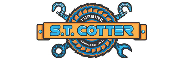 S.T. Cotter Turbine Logo